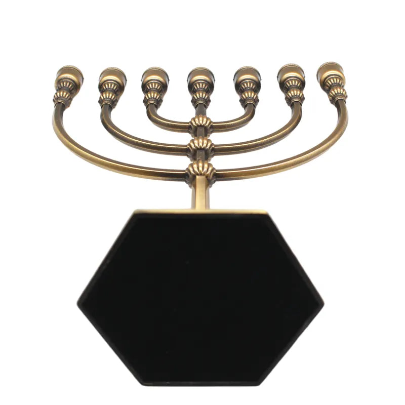 7 Bracnh Religious Menorah Candlesticks Home Decoration