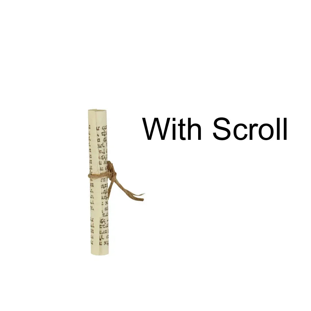 Jewish House Door Decor Plastic Mezuzah