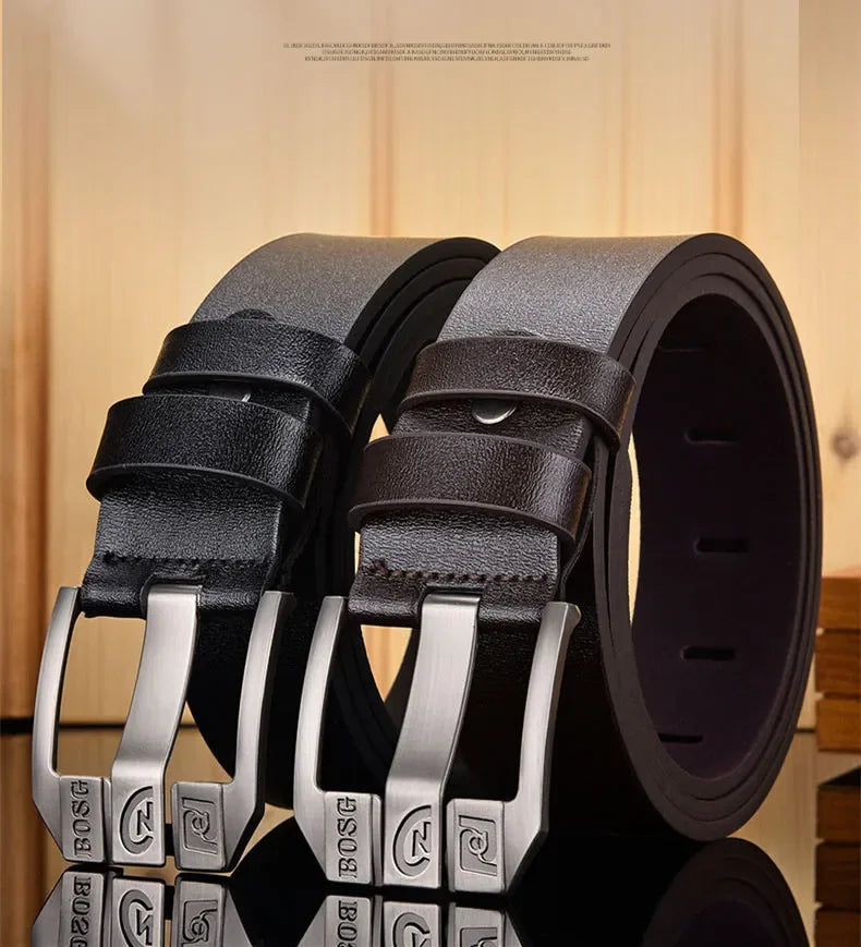 High Quality Buckle Cowskin Casual Belt