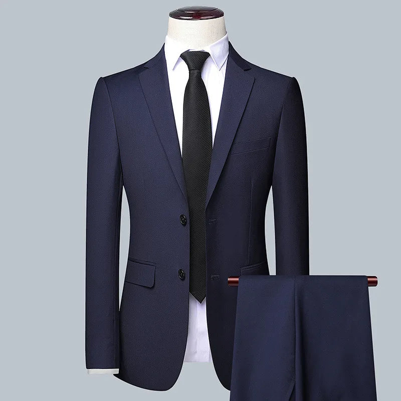 High-end Simple Casual Two-piece Suit
