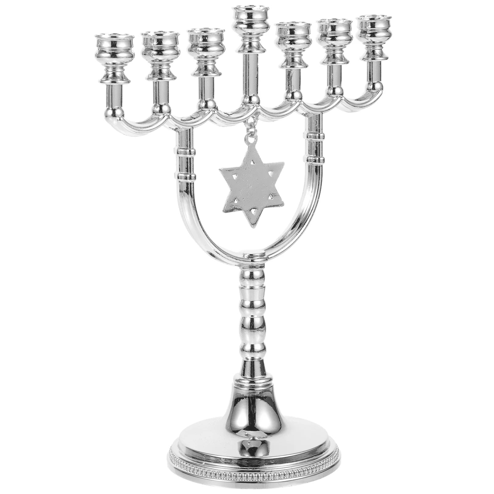 7 Branch Menorah Candle Holders