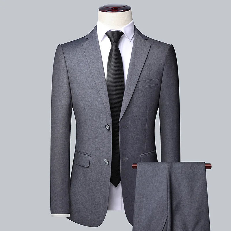 High-end Simple Casual Two-piece Suit