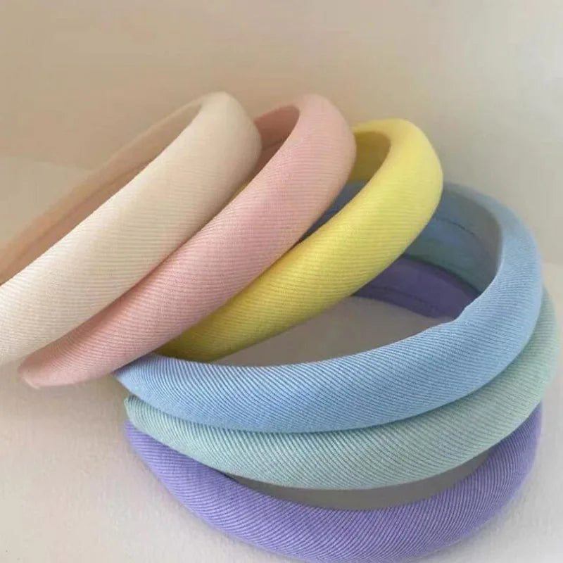 Fashion Solid Color Hair Bands