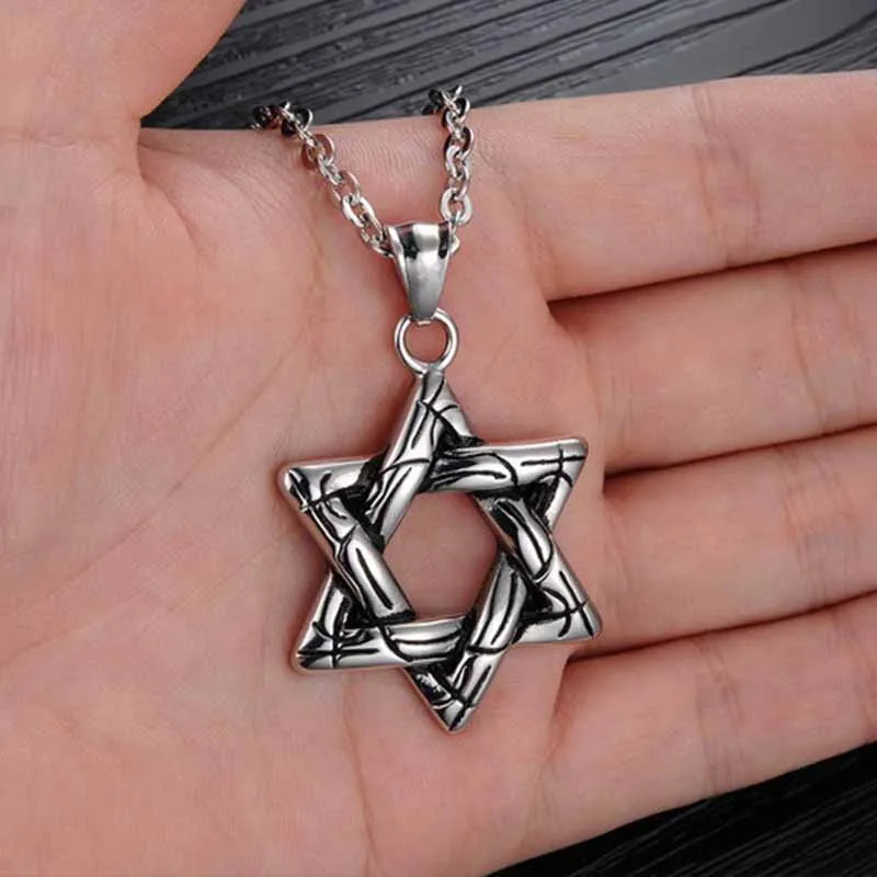 Star Of David Pendant  Protective Symbol Necklace