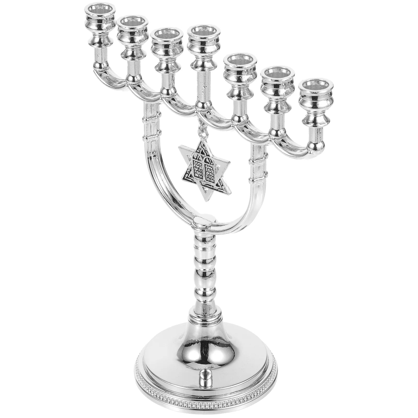 7 Branch Menorah Candle Holders