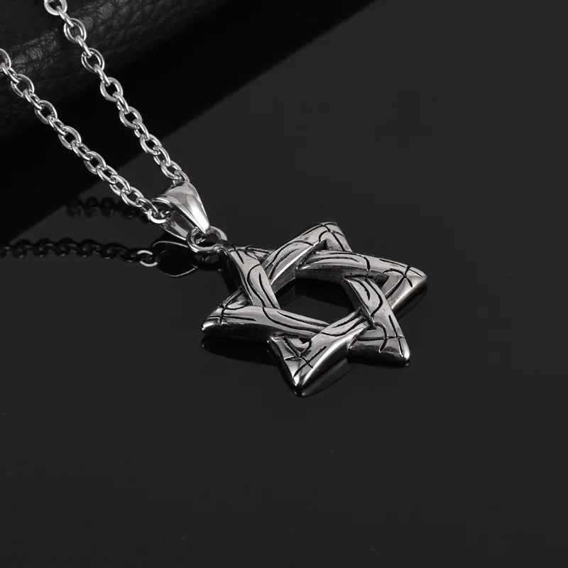 Star Of David Pendant  Protective Symbol Necklace
