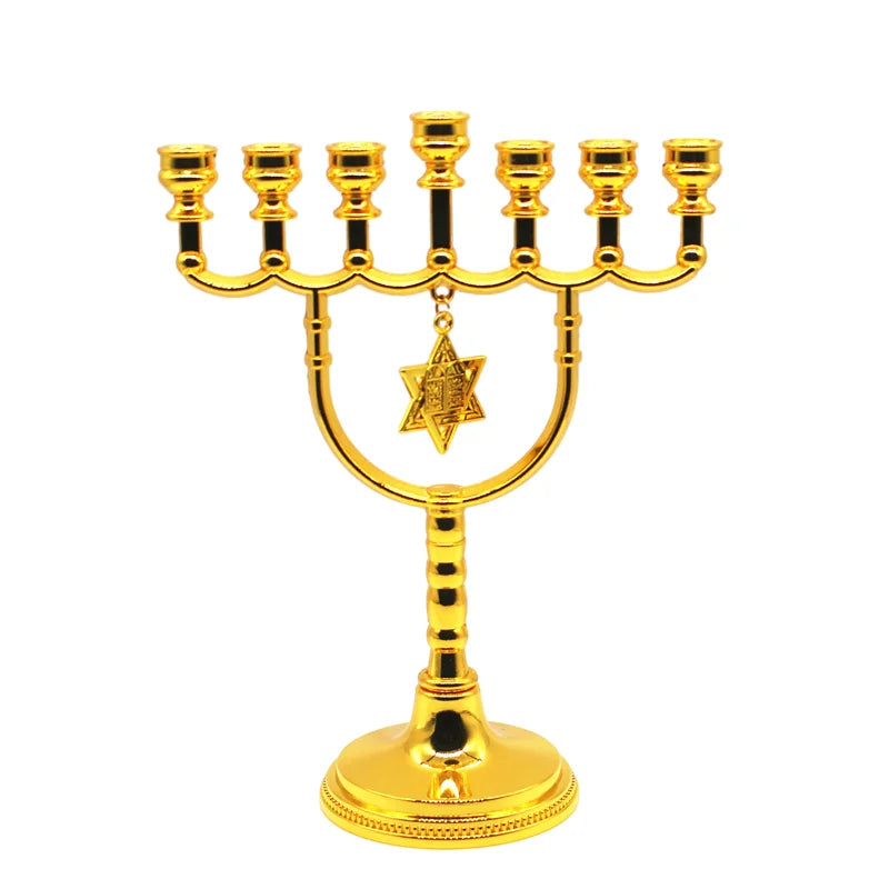 Menorah Candle Holder Jewish Home Decoration
