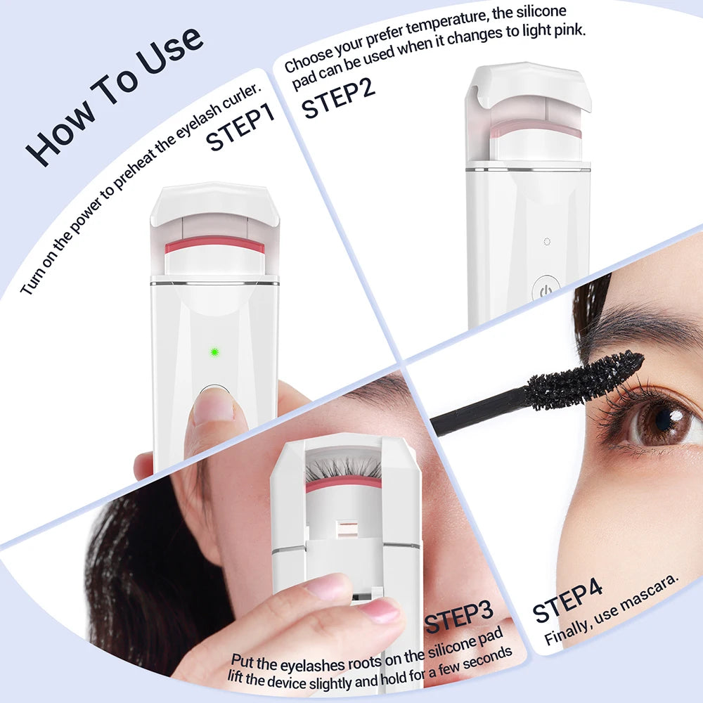 Electric Eyelash Curler Device
