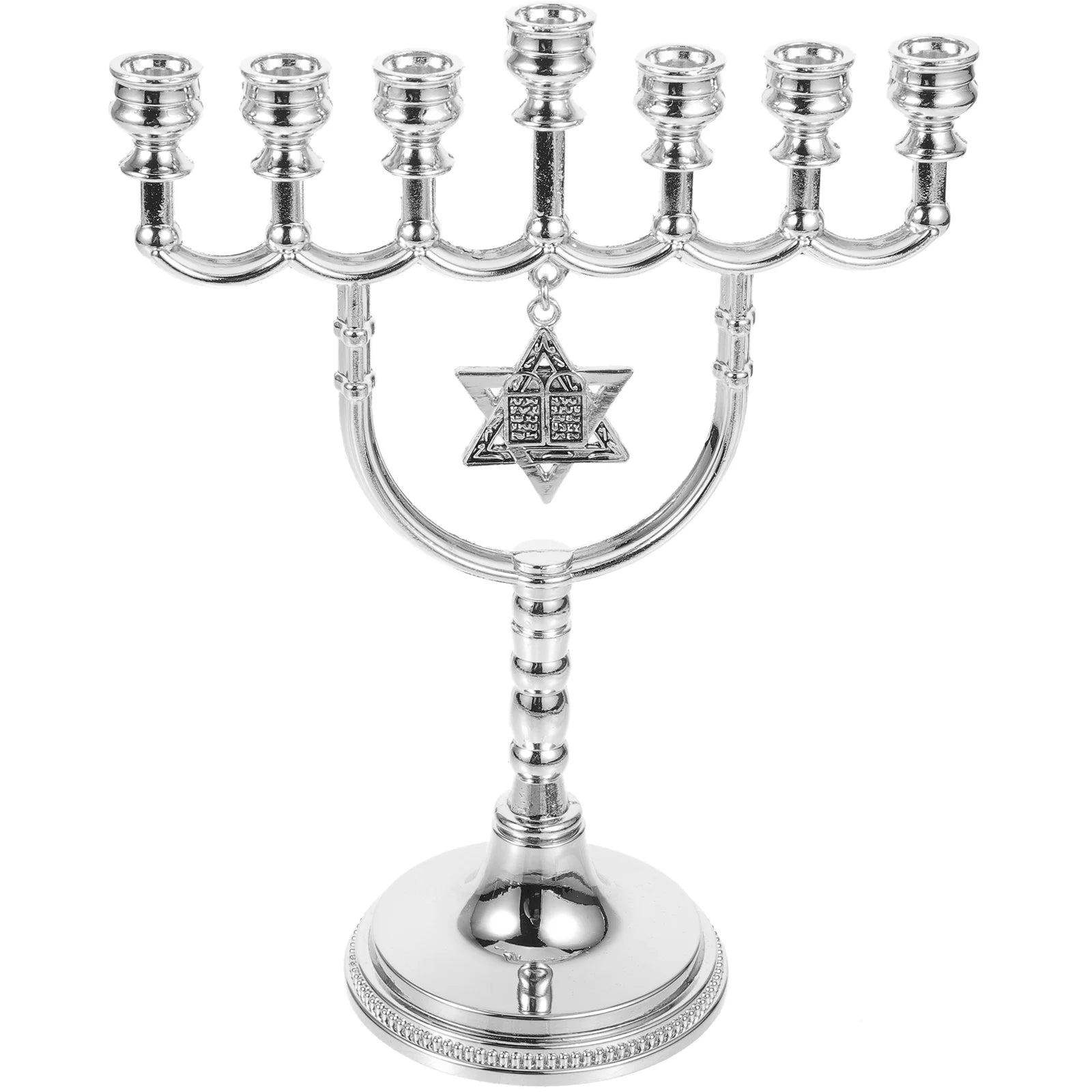 7 Branch Menorah Candle Holders