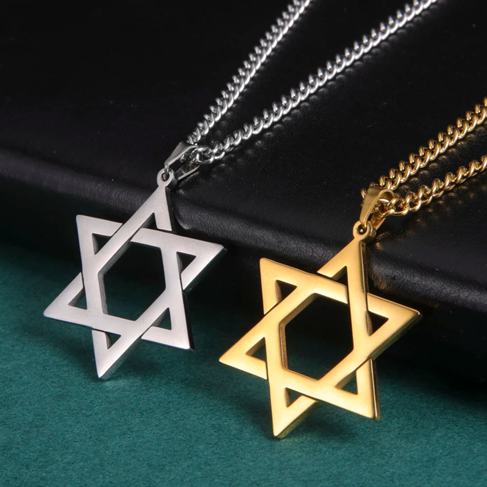 Religious Jewish Jewelry Star Of David Necklace