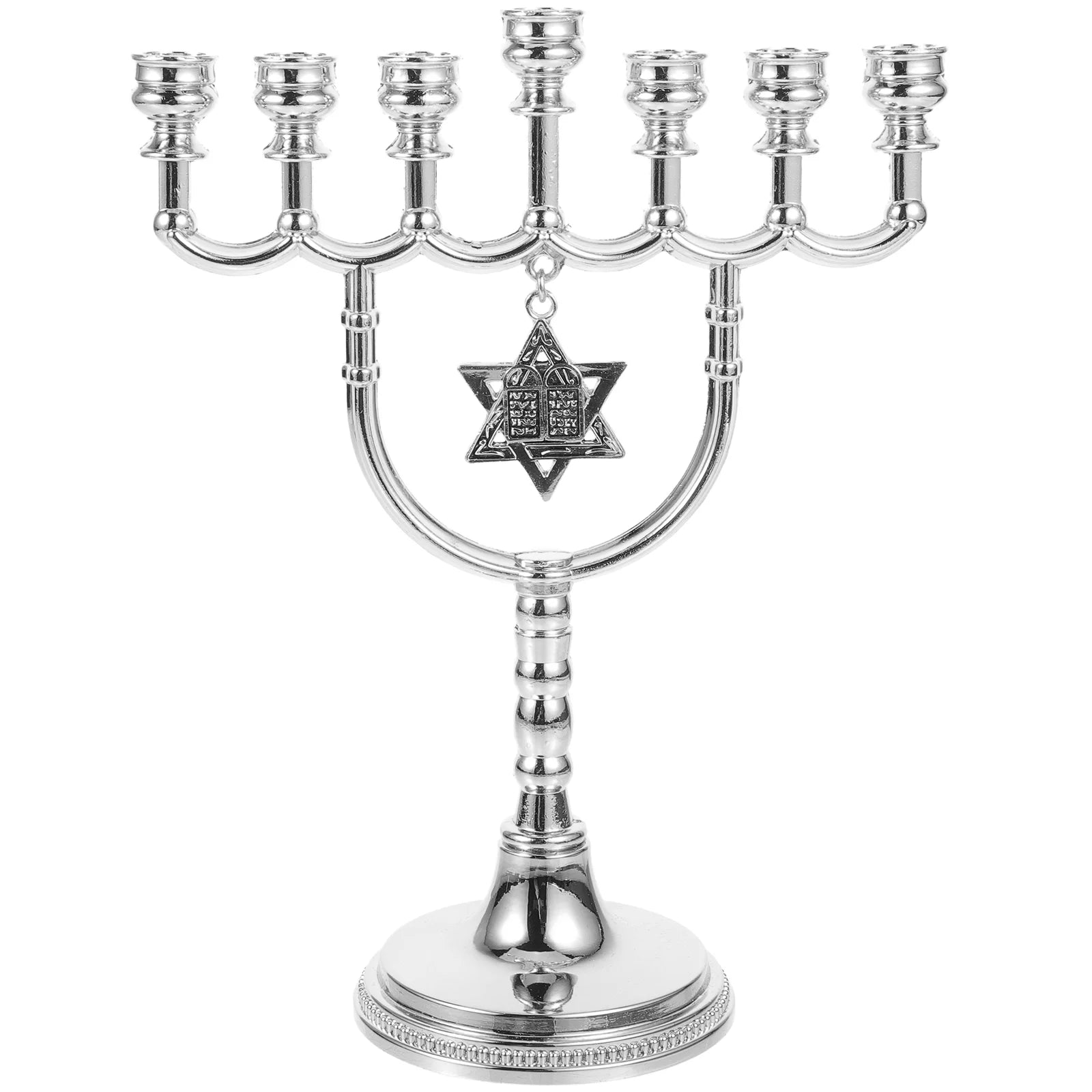 7 Branch Menorah Candle Holders