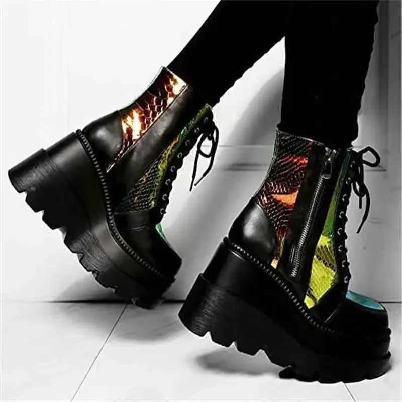 Women's Non Slip Platform Boots