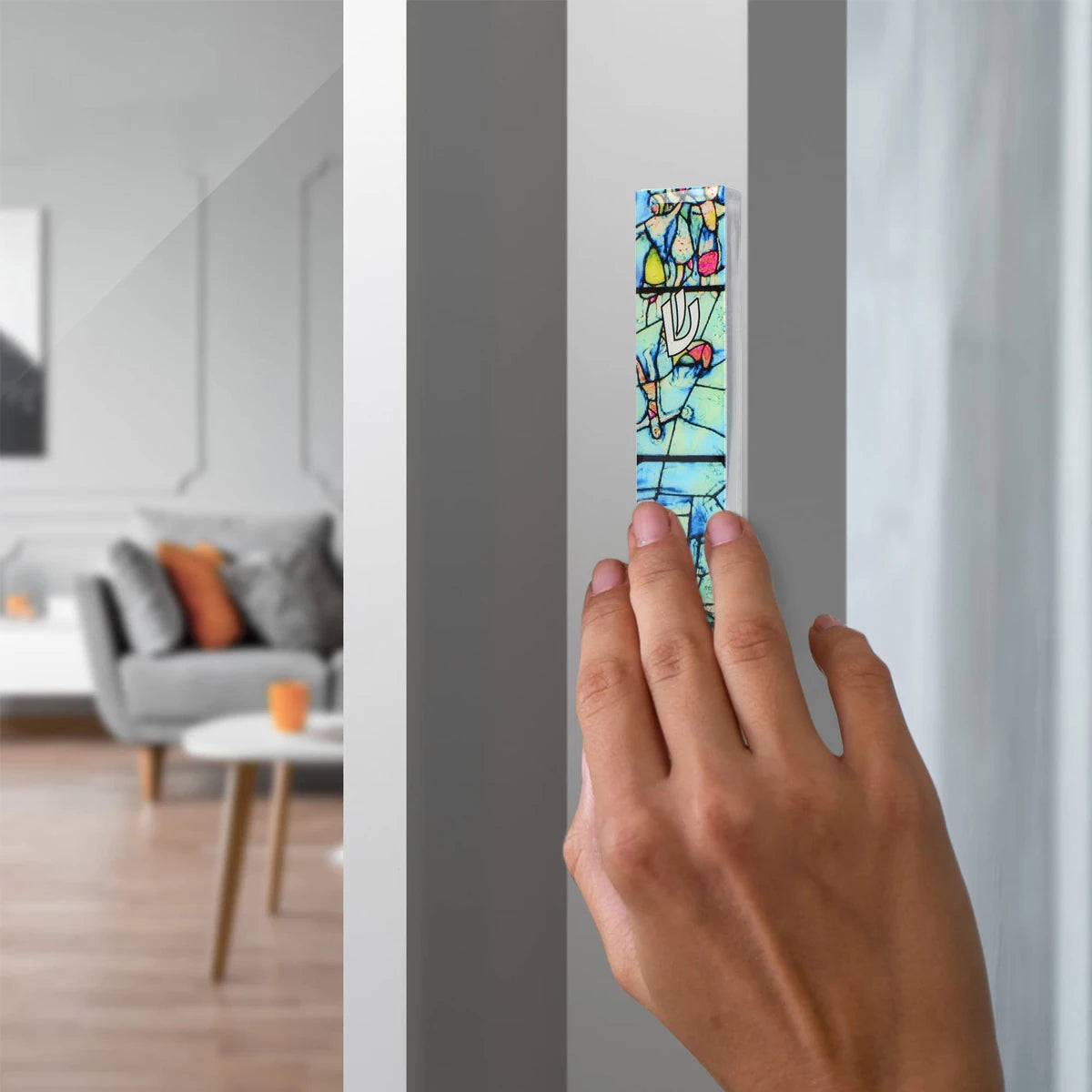 Home Blessing Jewish Kosher Mezuzah Case