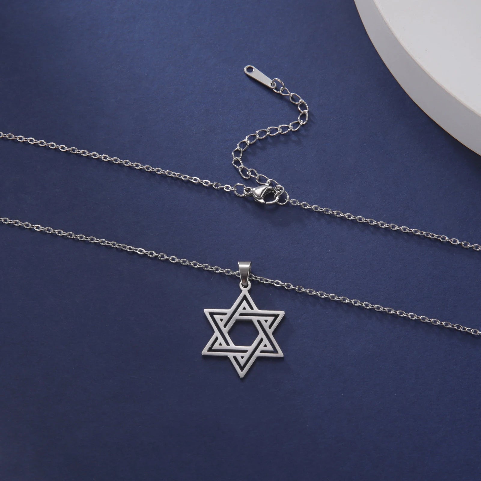 Religious Stainless Steel Symbol Of Goddess Necklace