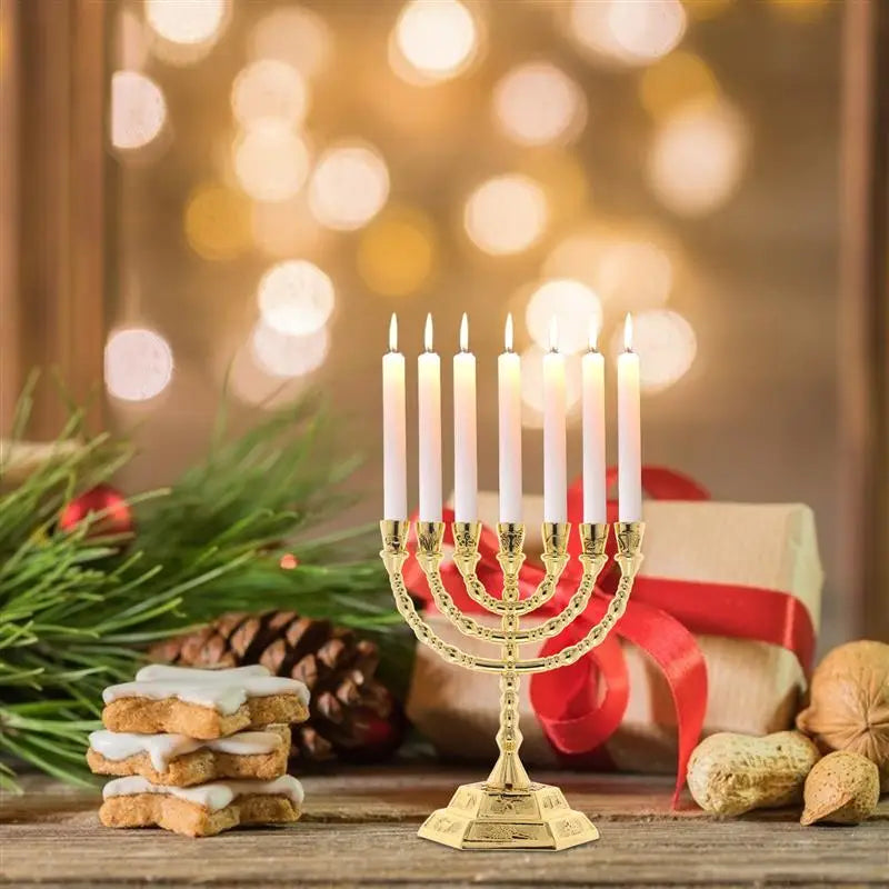 Menorah Candlesticks Dinning Table Decor
