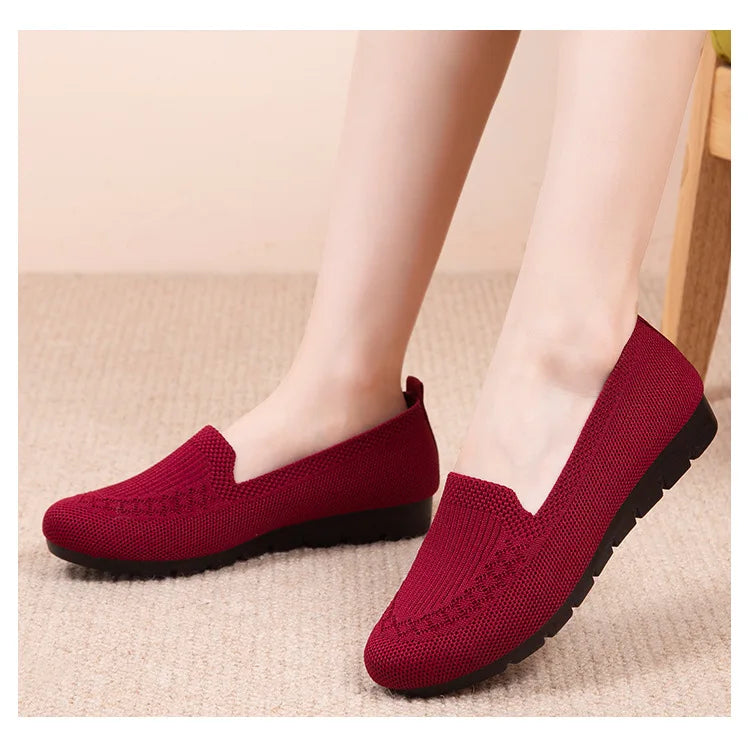 Women's Mesh Breathable Flat Shoes