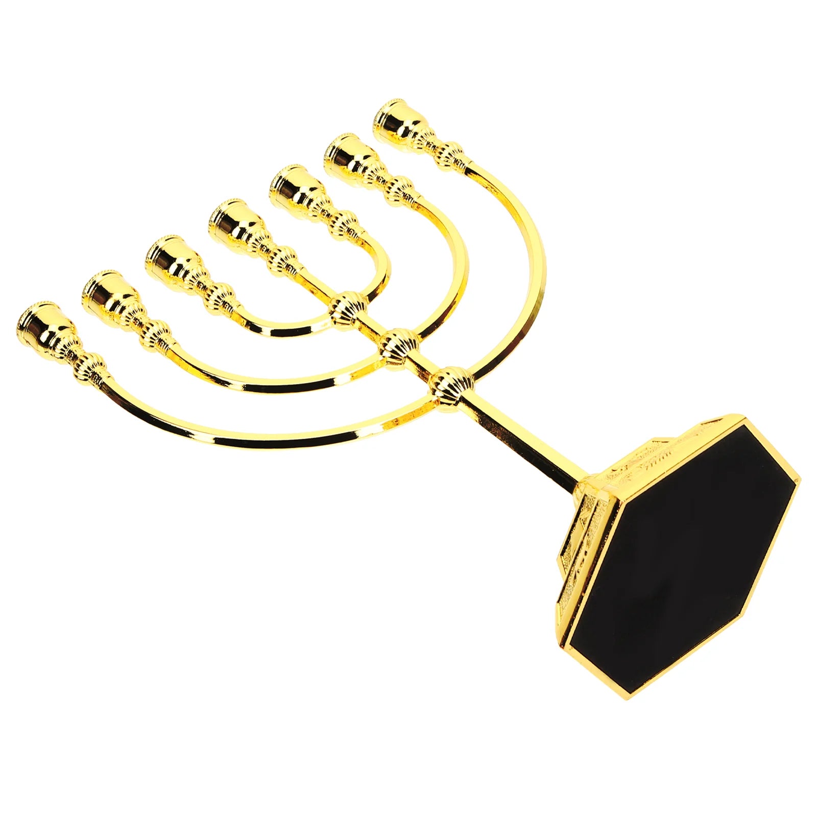 Menorah Jewish Candlestick Decor Stand Holders