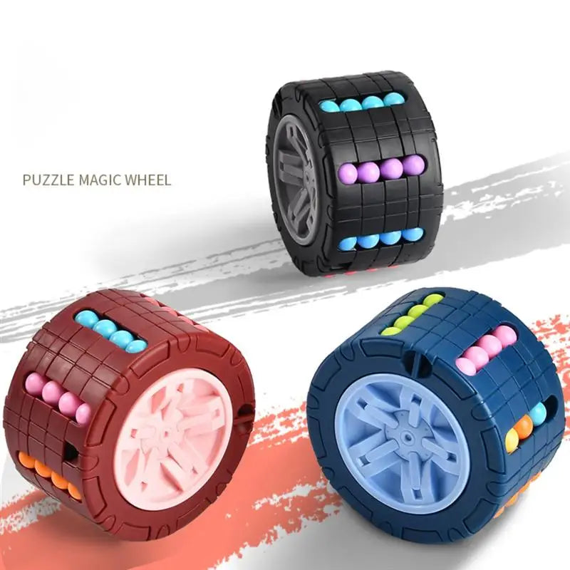 3D Gyro Rotate Spinning Puzzle Wheel