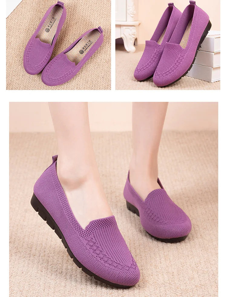 Women's Mesh Breathable Flat Shoes