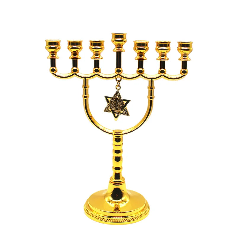 Menorah Candle Holder Jewish Home Decoration