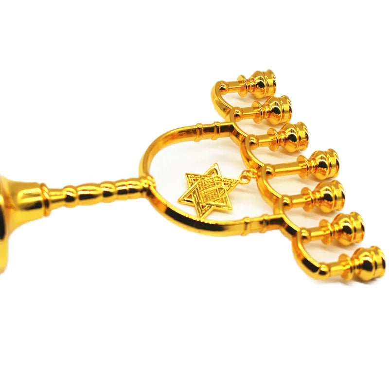 Menorah Candle Holder Jewish Home Decoration