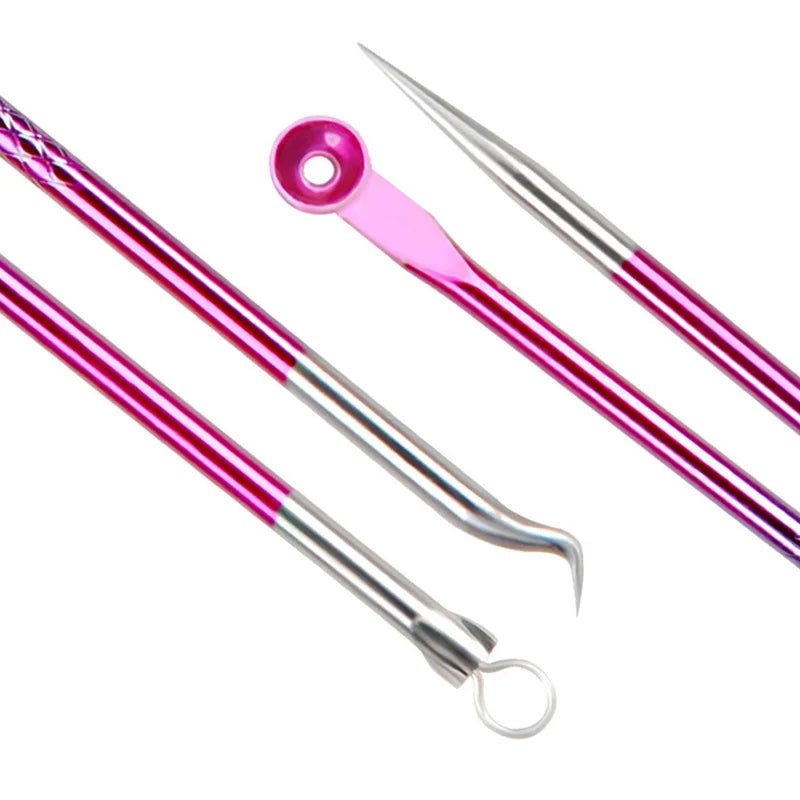 4Pcs Blackhead Remover Extractor Tool