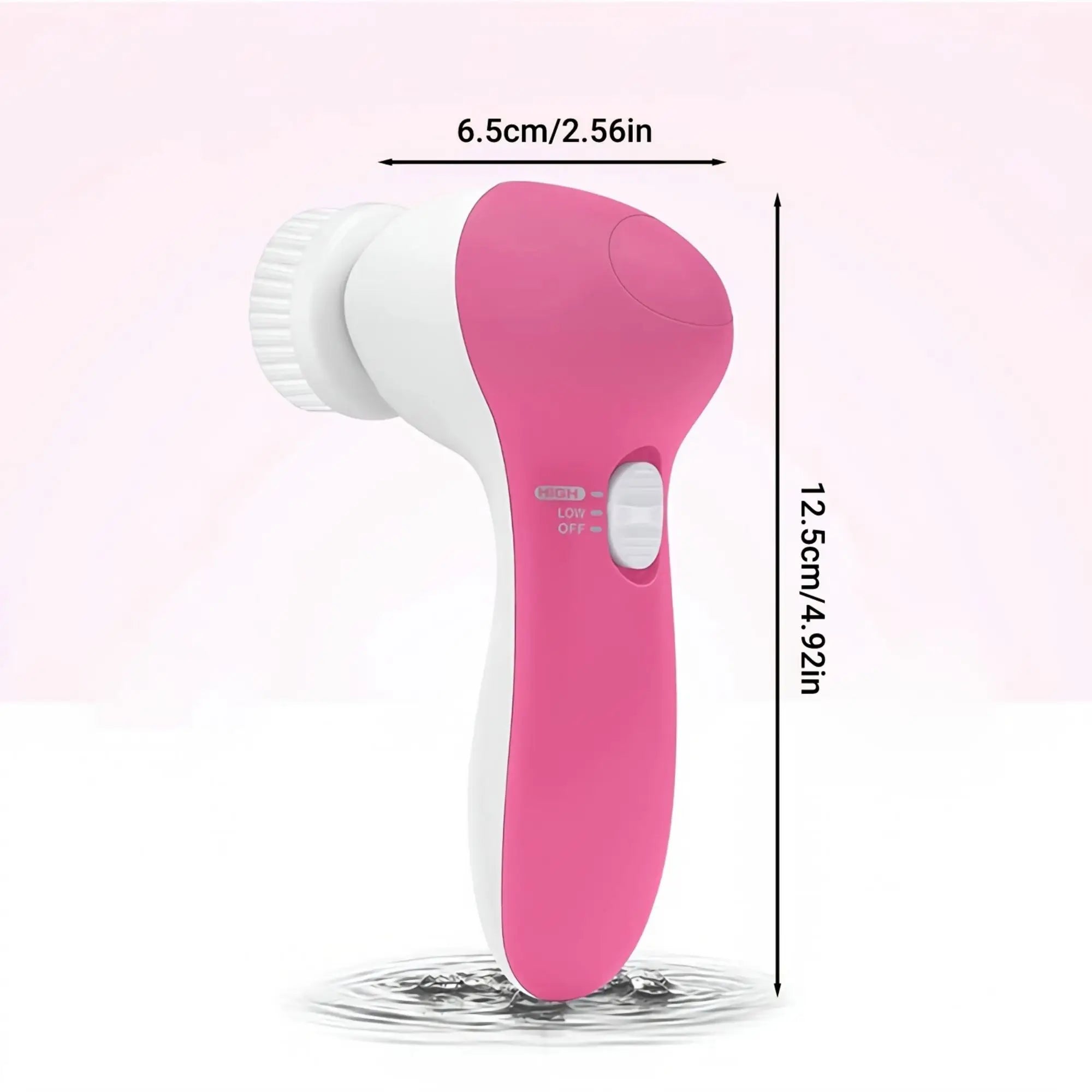 Electric 5-in-1 Facial Cleansing Brush