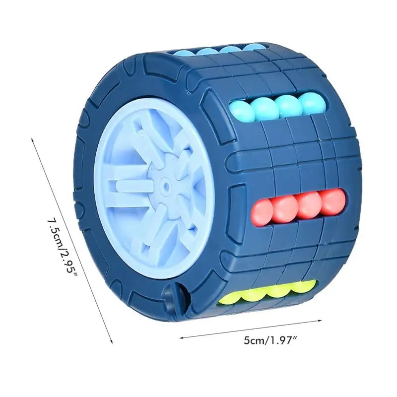 3D Gyro Rotate Spinning Puzzle Wheel
