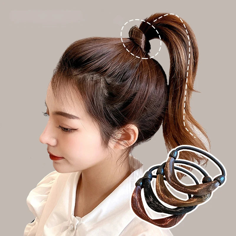 Elegant Hair Strands Elastics Hair Band