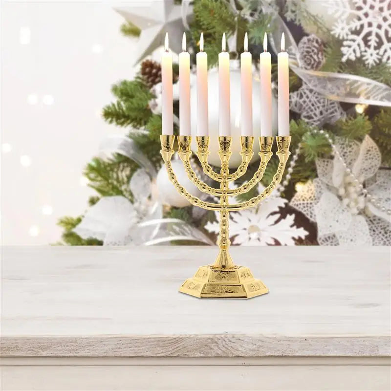 Menorah Candlesticks Dinning Table Decor