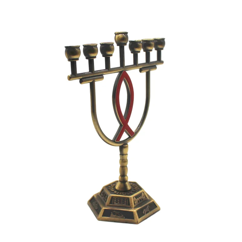 David Star Menorah Home Decoration Judaism Candelabra