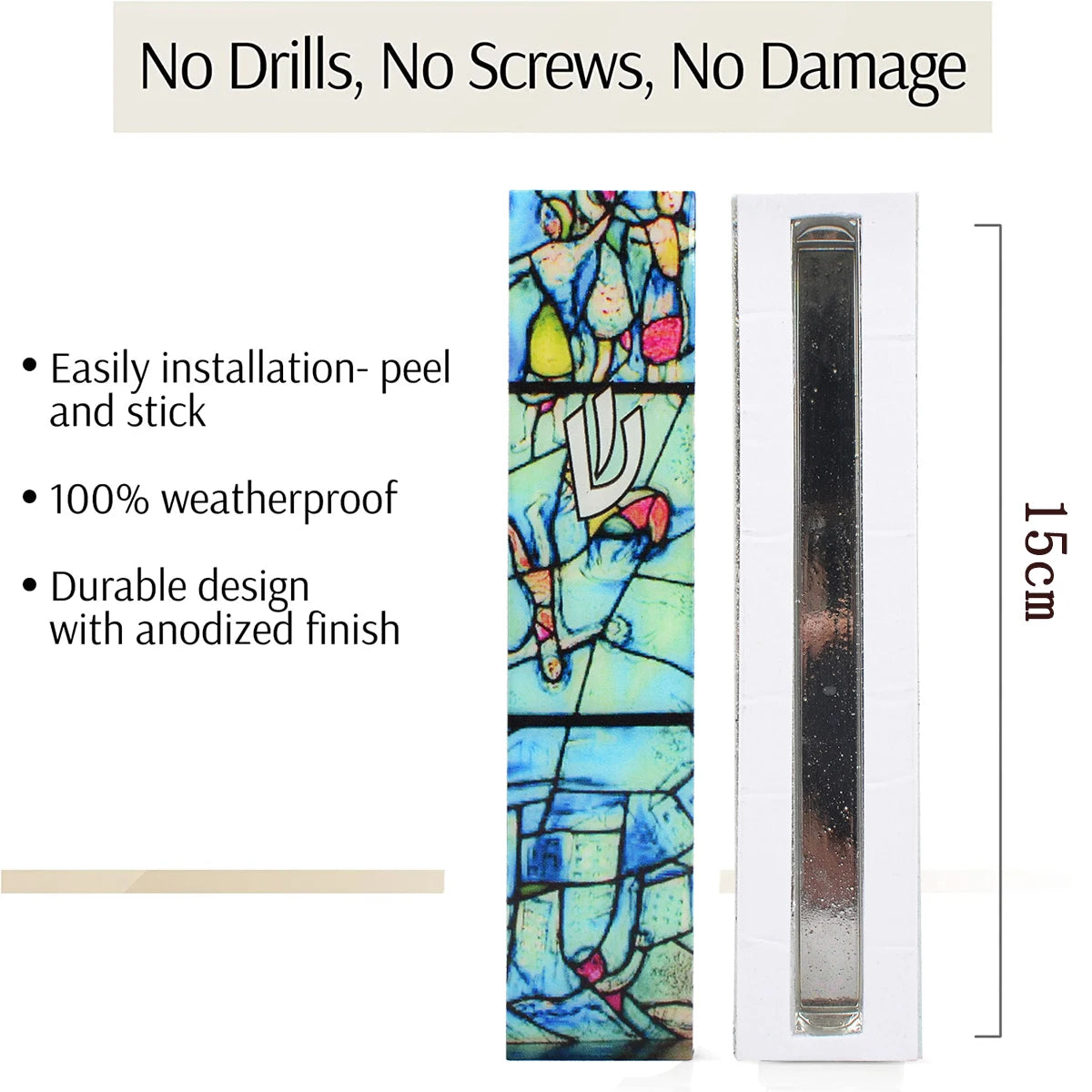 Home Blessing Jewish Kosher Mezuzah Case