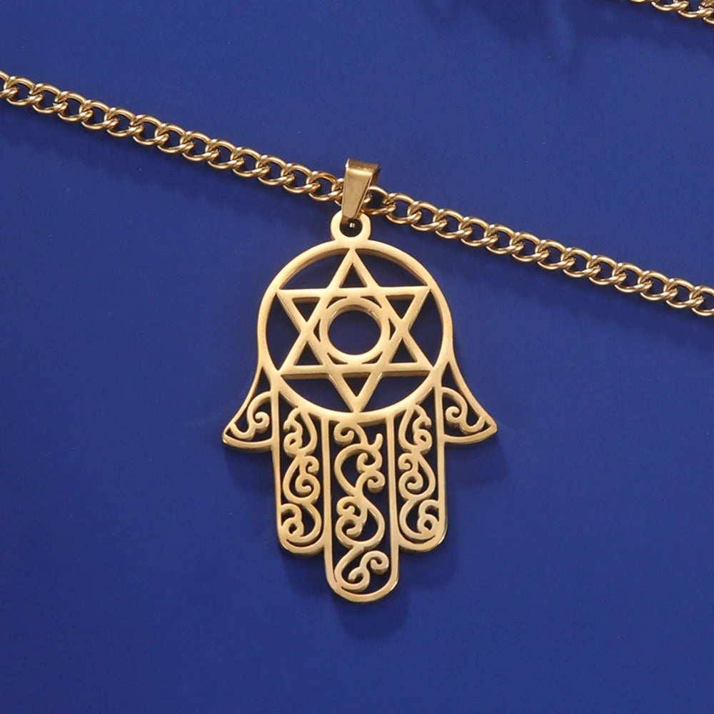 Religious Jewish Jewelry Star Of David Necklace