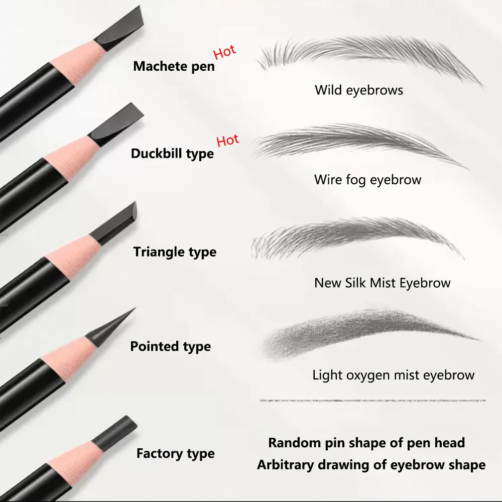 Waterproof Eyebrow Pencil Enhancers
