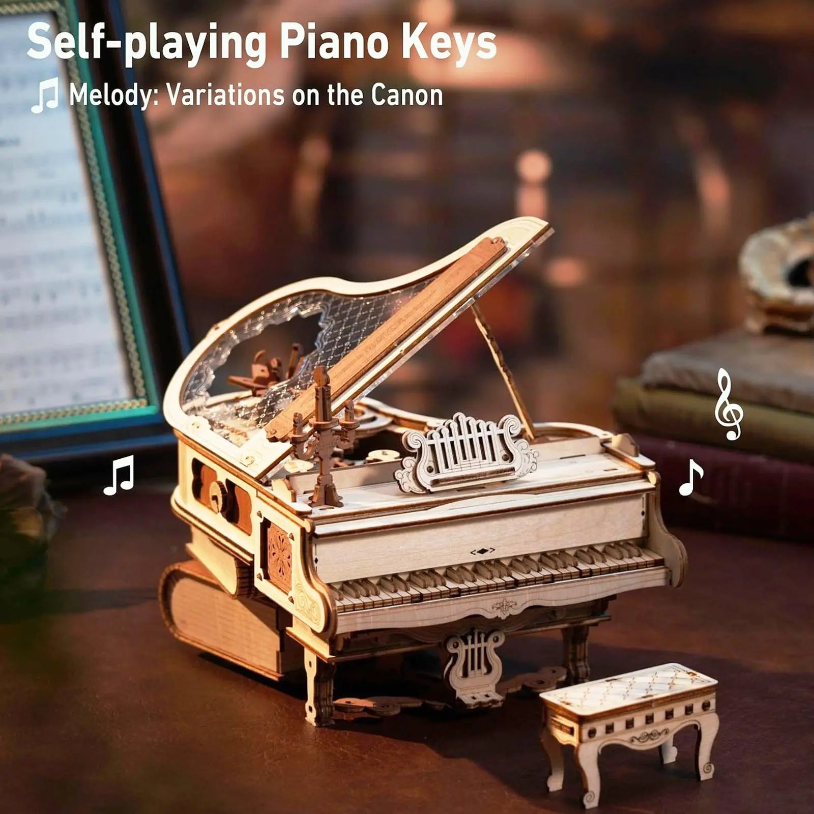 Magic Piano Mechanical Self-playing Music Box