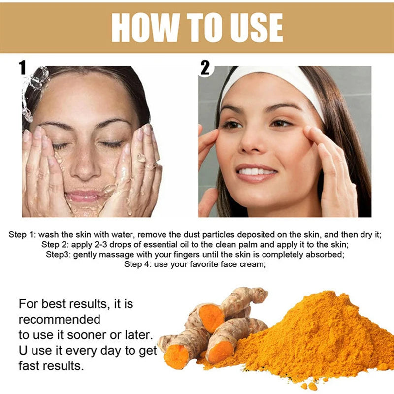 Turmeric Freckle Whitening Serum