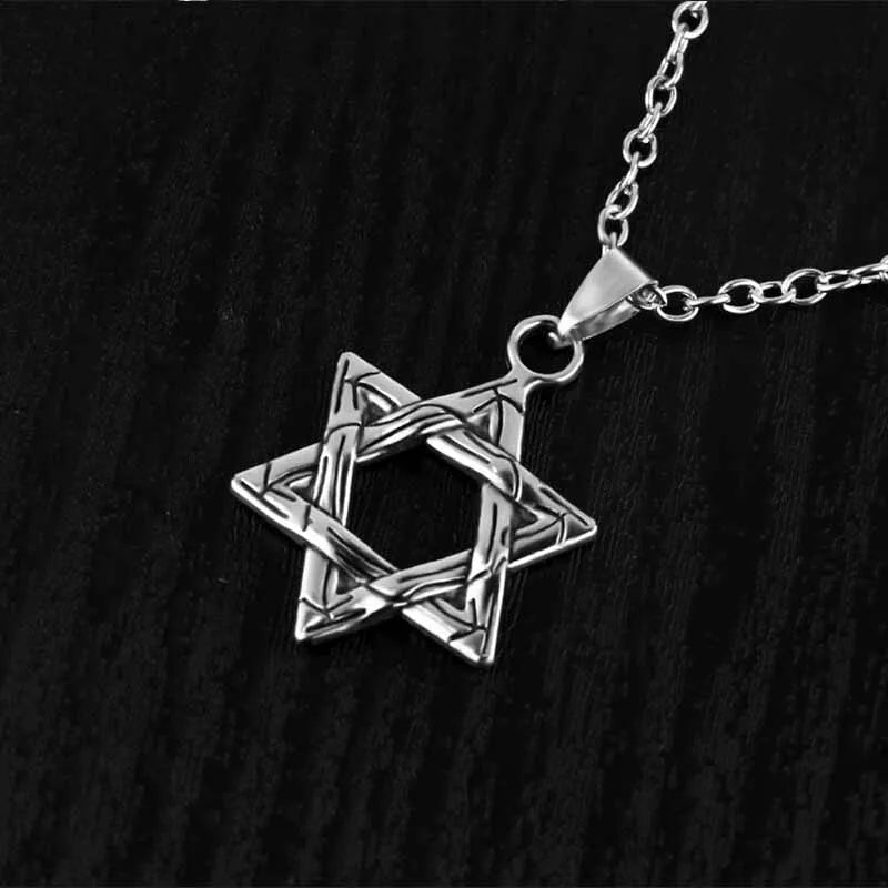 Star Of David Pendant  Protective Symbol Necklace