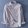 Men's Casual Cotton Corduroy Long Sleeve Shirt