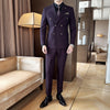 Fashion Suit Men's Slim Stripes