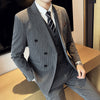 Men's Fashion Personality Three-piece Suit